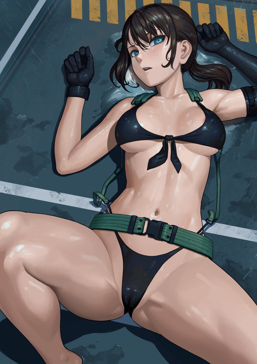 bikini lasterk metal_gear_solid_v:_the_phantom_pain quiet_(metal_gear_solid) swimsuits wet