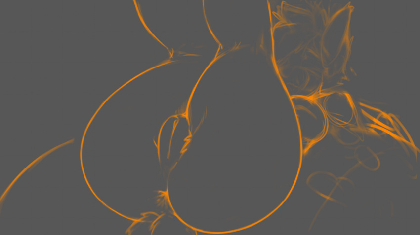2019 anthro big_butt breasts butt canide cookiedraggy female fur kincaid nude pussy simple_background sketch