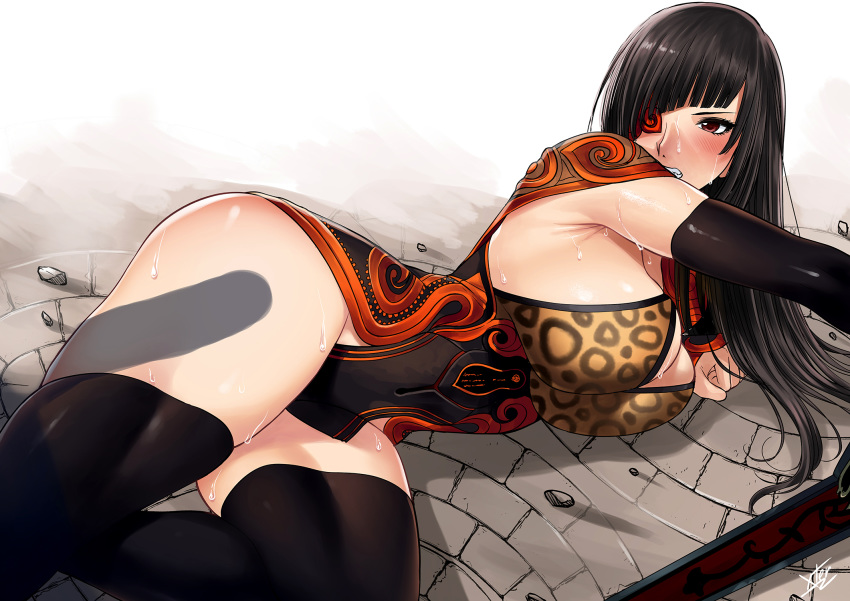 blade_&amp;_soul eyepatch tagme thighhighs xtermination