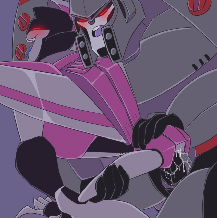 2018 5_fingers aircraft alien ambiguous_gender ambiguous_penetration blush cartoon_network claws cum cum_inside cybertronian decepticon digital_drawing_(artwork) digital_media_(artwork) duo eyes_closed fangs greenokapi grey_body hi_res humanoid living_aircraft living_machine machine male male/ambiguous megatron metal_wings multicolored_body not_furry open_mouth penetration penis purple_body red_eyes robot seeker_(transformers) sex simple_background size_difference smile starscream teeth tongue tongue_out transformers transformers_animated