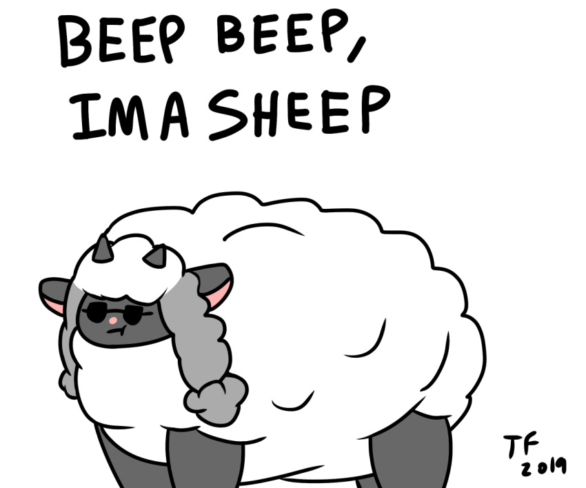 asdfmovie beep_beep_i'm_a_sheep bovid caprine mammal meme nintendo parody pok&eacute;mon pok&eacute;mon_(species) solo tepigfan101 video_games wool wooloo