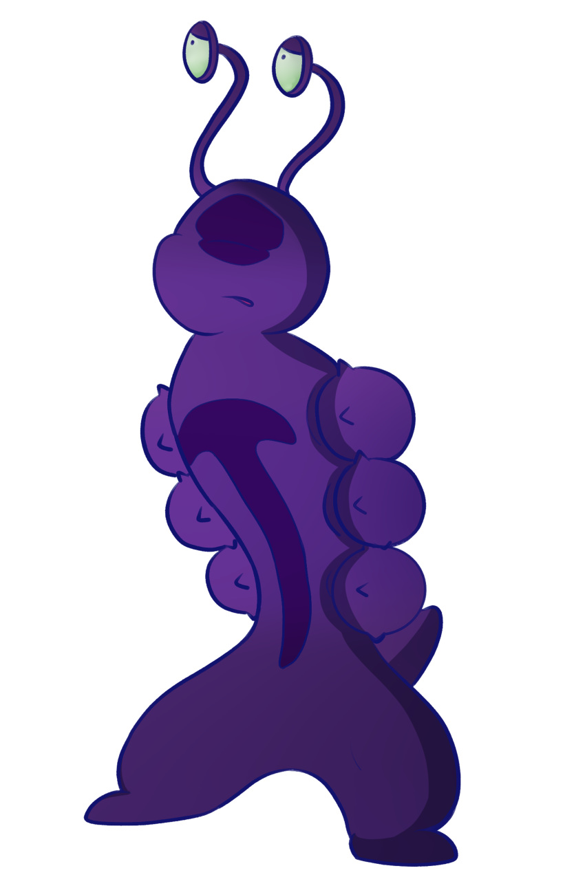 2019 6_arms absurd_res alien alpha_channel ambiguous_gender digital_drawing_(artwork) digital_media_(artwork) disney experiment_(species) eyestalks facial_markings green_eyes head_markings hi_res lilo_and_stitch markings multi_arm multi_limb purple_body simple_background small_tail solo standing starryblast9 thresher_(lilo_and_stitch) transparent_background
