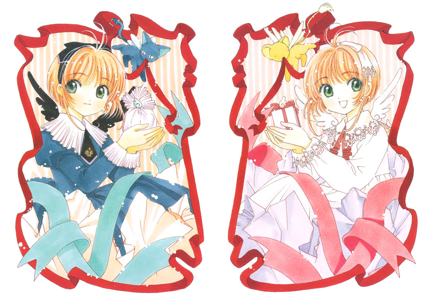 card_captor_sakura clamp deletethistag kerberos kinomoto_sakura possible_duplicate spinel_sun tagme