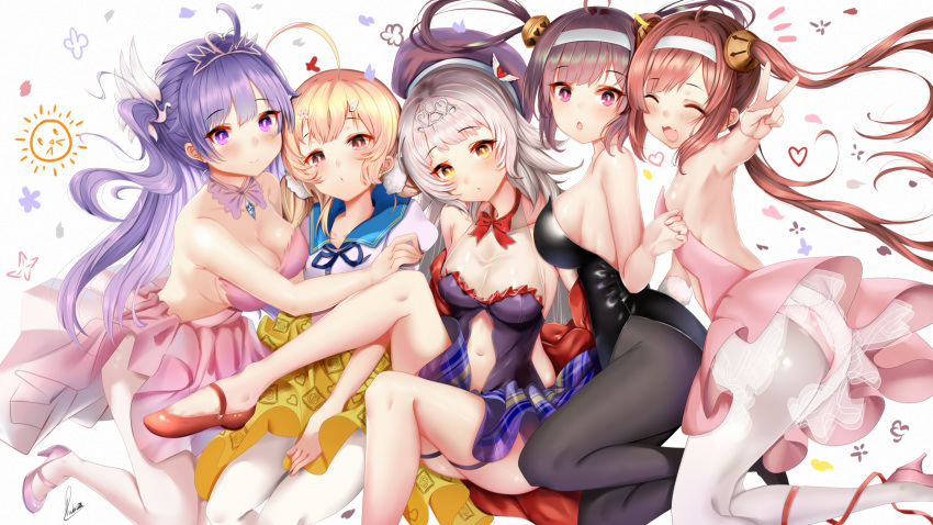 azur_lane eldridge_(azur_lane) ning_hai_(azur_lane) ping_hai_(azur_lane) piukute062 unicorn_(azur_lane) z46_(azur_lane)