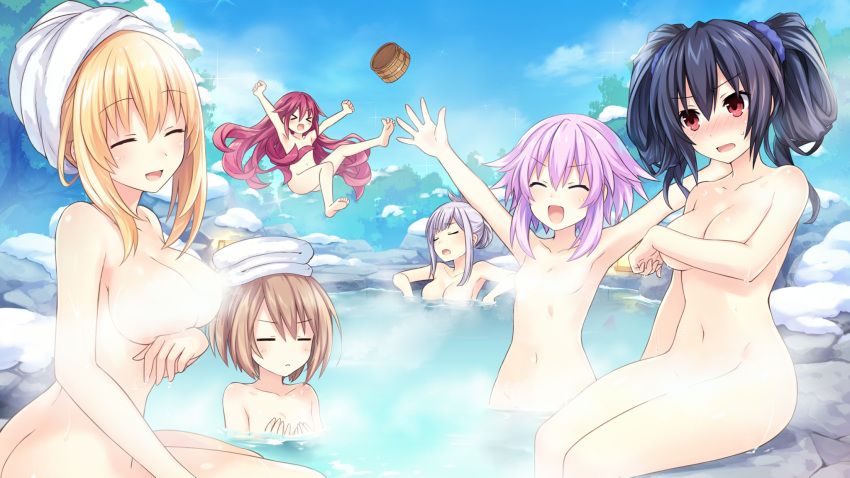 blanc choujigen_game_neptune chrom firin game_cg neptune noire tsunako vert yuusha_neptune_sekai_yo_uchuu_yo_katsumoku_seyo!!_ultimate_rpg_sengen!!