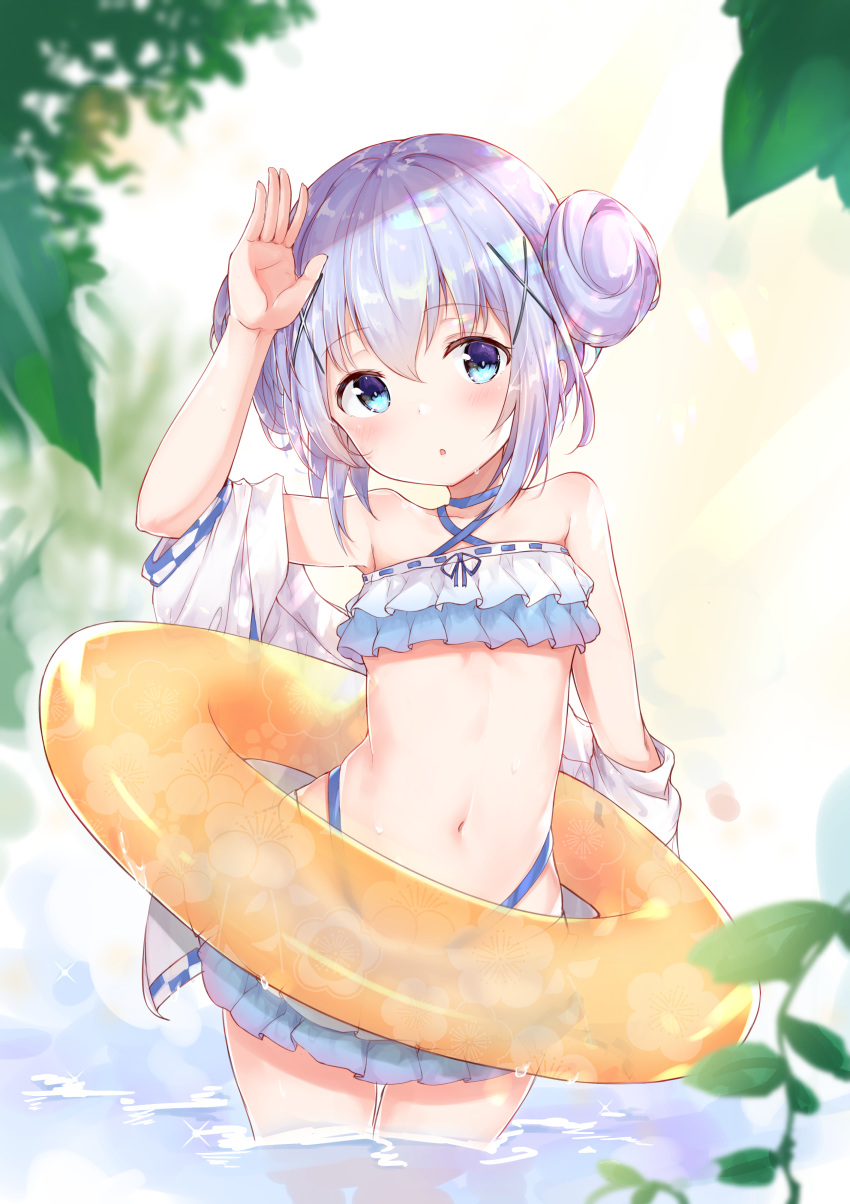 bikini gochuumon_wa_usagi_desu_ka? kafuu_chino swimsuits tiguruvurumudo_vuorun