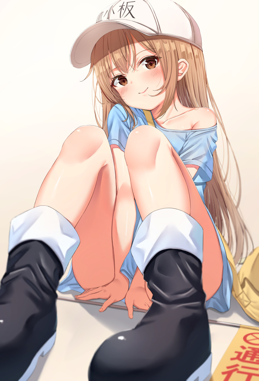 hataraku_saibou kesshouban skirt_lift tagme xue_lu