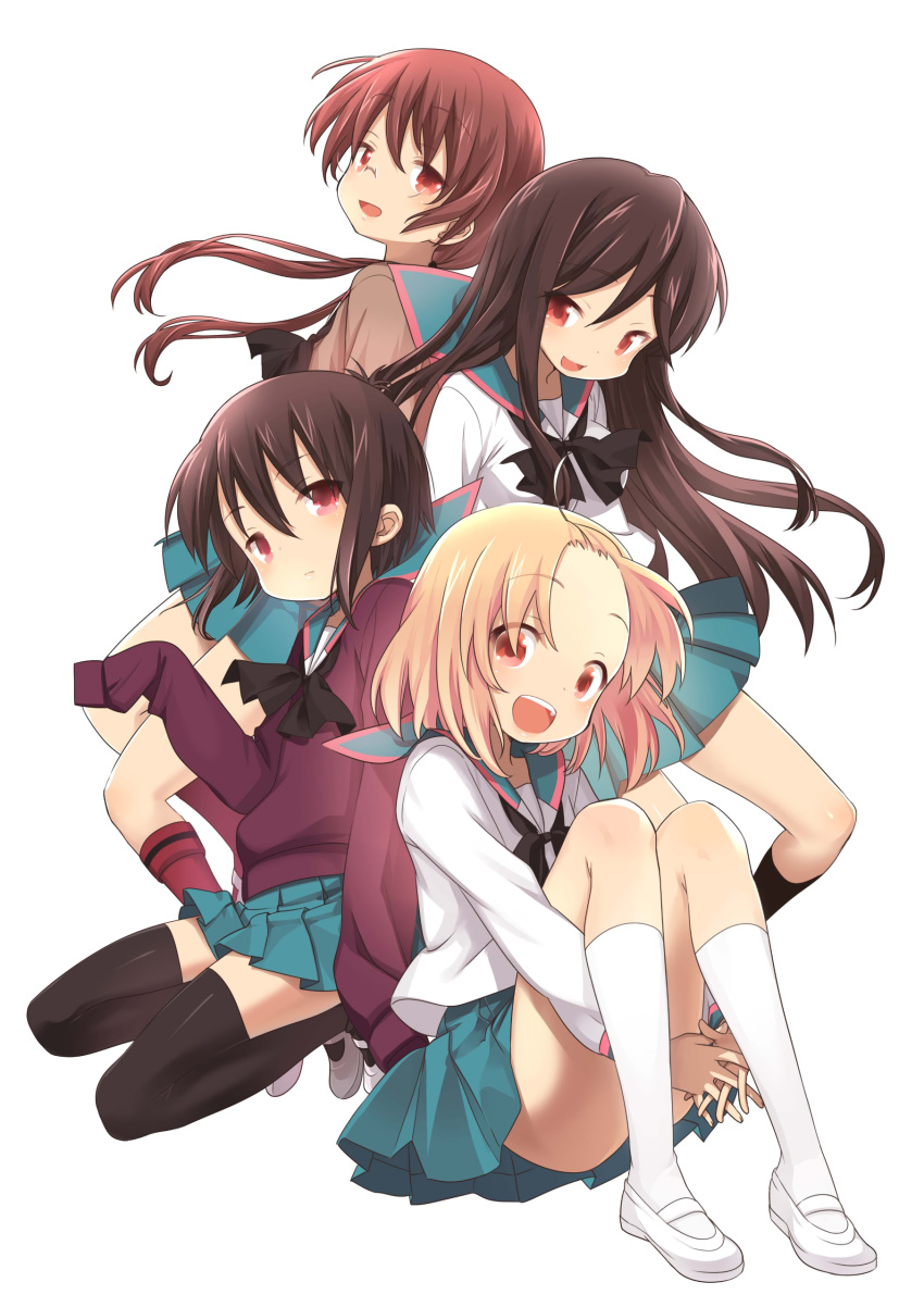 a_channel ichii_tooru momoki_run nishi_yuuko seifuku tennouji_nagisa