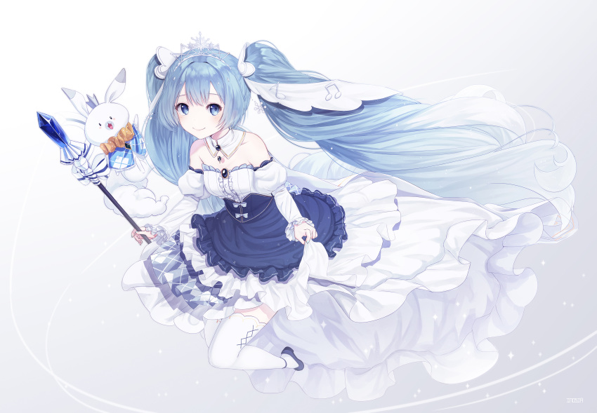 hatsune_miku inosia tagme thighhighs vocaloid