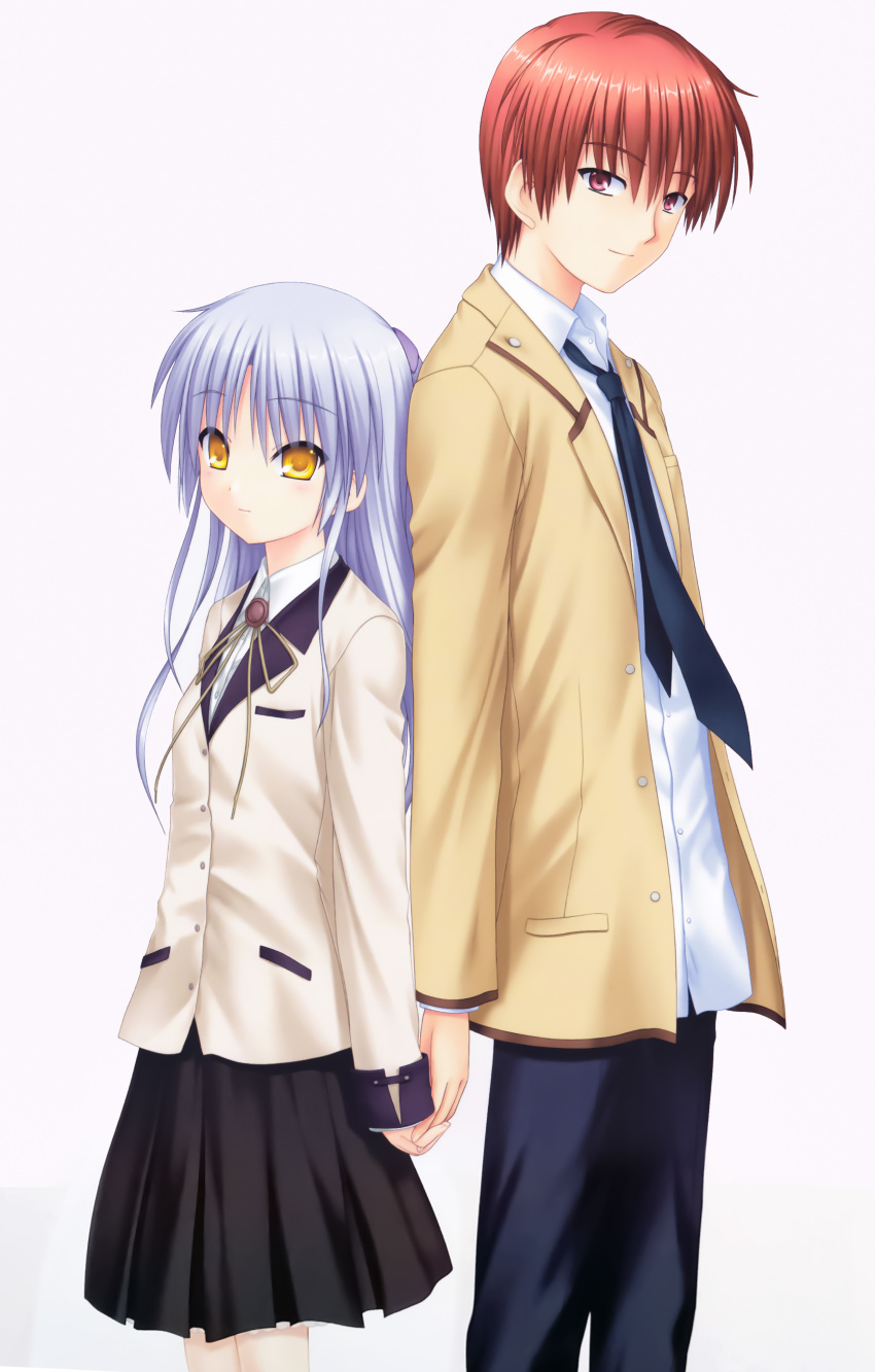 angel_beats! key na-ga otonashi seifuku tagme tenshi