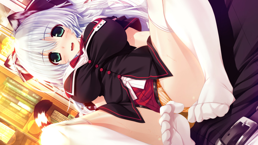 ayamori_leeruxu clochette game_cg kokorone=pendulum! oshiki_hitoshi panties school_uniform thighhighs underwear