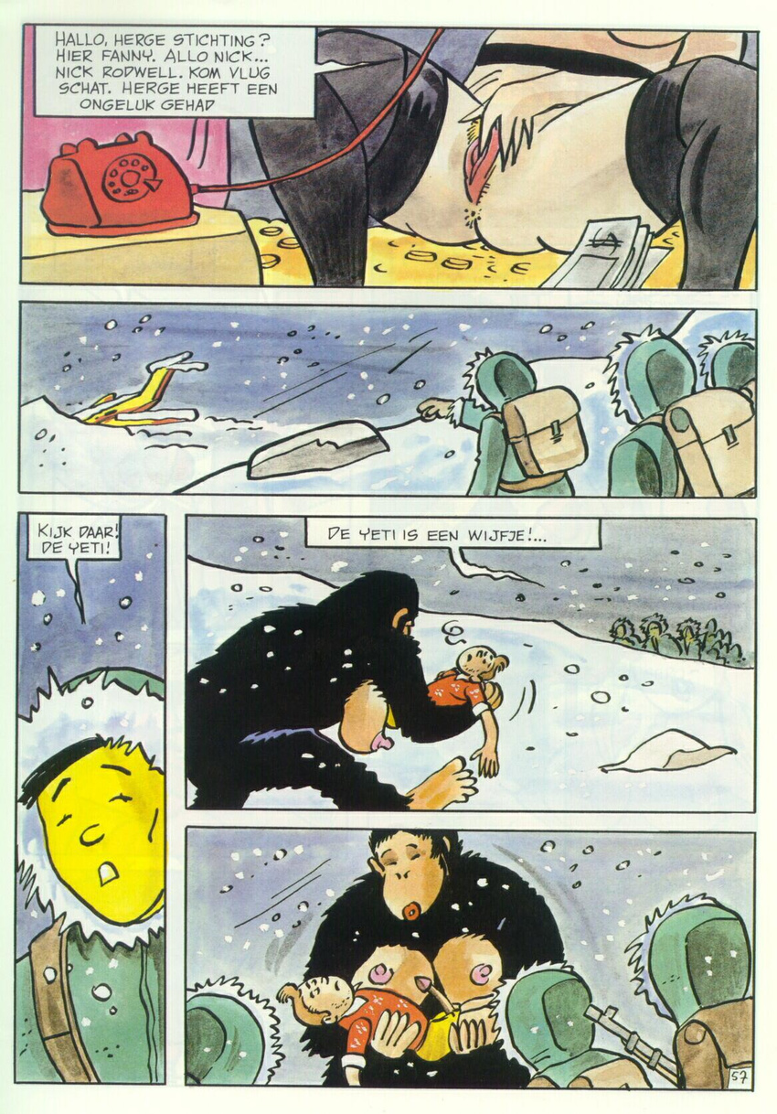 tagme tintin yeti