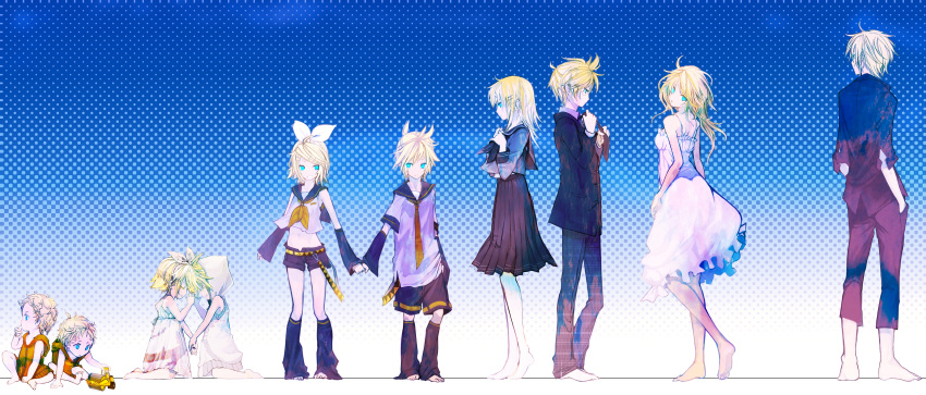 kagamine_len kagamine_rin tagme ukai_saki vocaloid