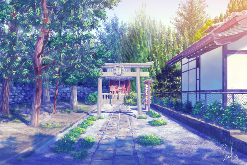 inika nobody original scenic shrine torii