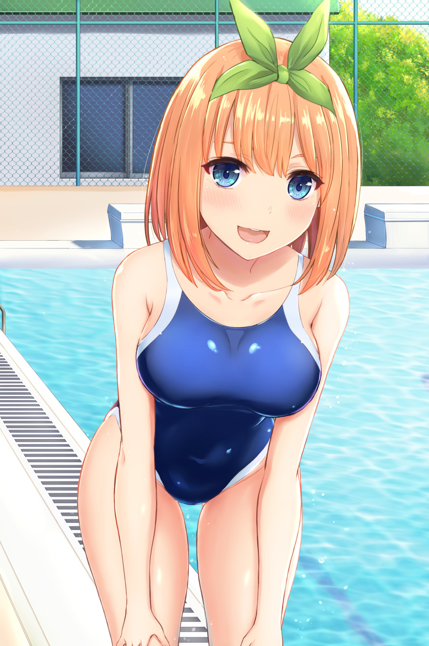 5-toubun_no_hanayome inanaki_shiki nakano_yotsuba swimsuits tagme