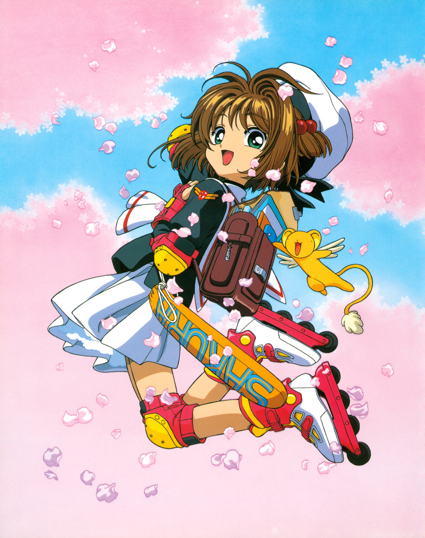 card_captor_sakura kero kinomoto_sakura madhouse seifuku tagme