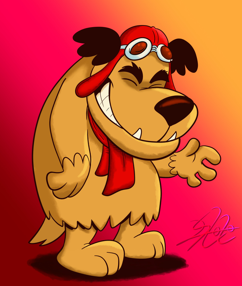 absurd_res canid canine canis domestic_dog feral hanna-barbera hi_res invalid_tag lobofeo male mammal mutley solo wacky_races