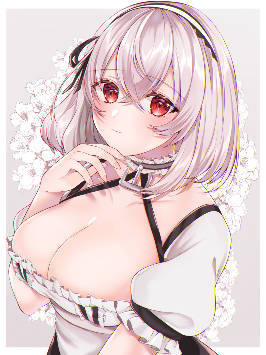 anthropomorphization azur_lane cleavage sirius_(azur_lane) tagme