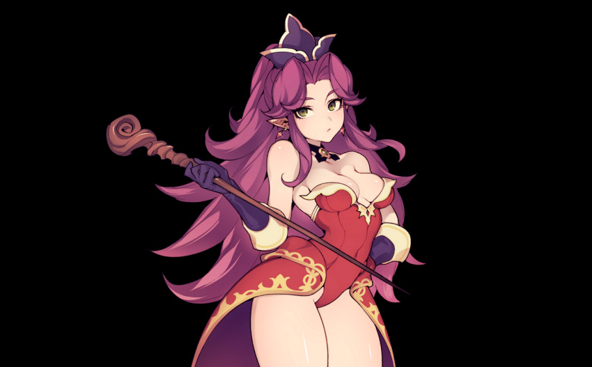 angela_(seiken_densetsu) black fishine seiken_densetsu_3 third-party_edit