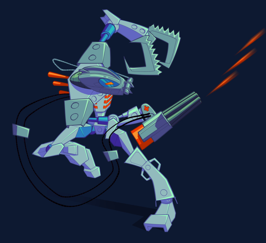 ambiguous_gender armor bionicle breaker-of-oaths bullet claws digital_drawing_(artwork) digital_media_(artwork) diving_mask fighting_pose fingers gatling_gun grey_body gun headgear helmet hi_res holding_object holding_weapon humanoid lego living_machine long_claws machine machine_gun mask matoro multicolored_body not_furry pose ranged_weapon red_eyes robot simple_background solo standing toa weapon