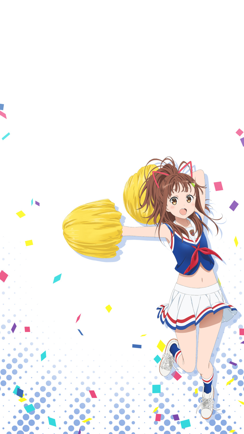 cheerleader high_school_fleet irizaki_mei skirt_lift tagme transparent_png