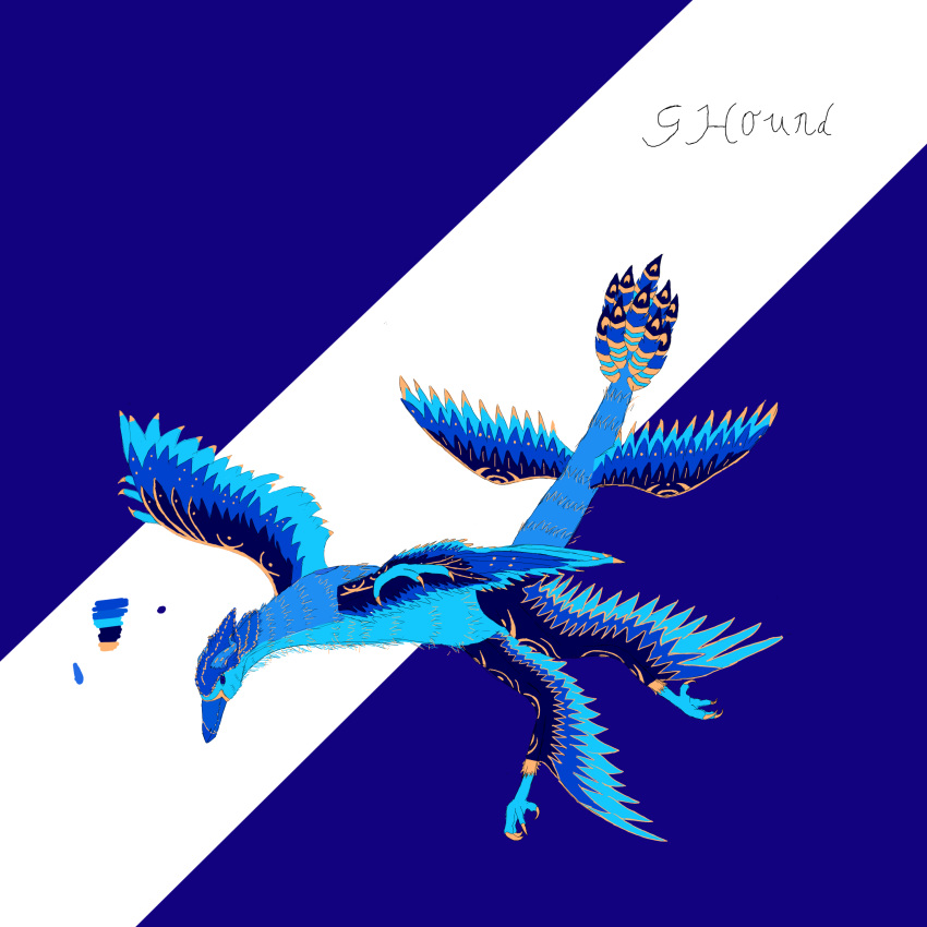 1:1 absurd_res avian cartoon_network dragon female feral greydog hi_res lapis_lazuli_(steven_universe) simple_background solo steven_universe