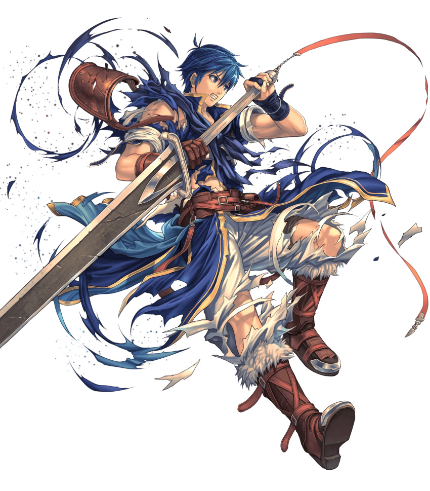 chris_(fire_emblem) fire_emblem fire_emblem:_shin_monshou_no_nazo fire_emblem_heroes heels izuka_daisuke my_unit_(otoko) nintendo sword torn_clothes