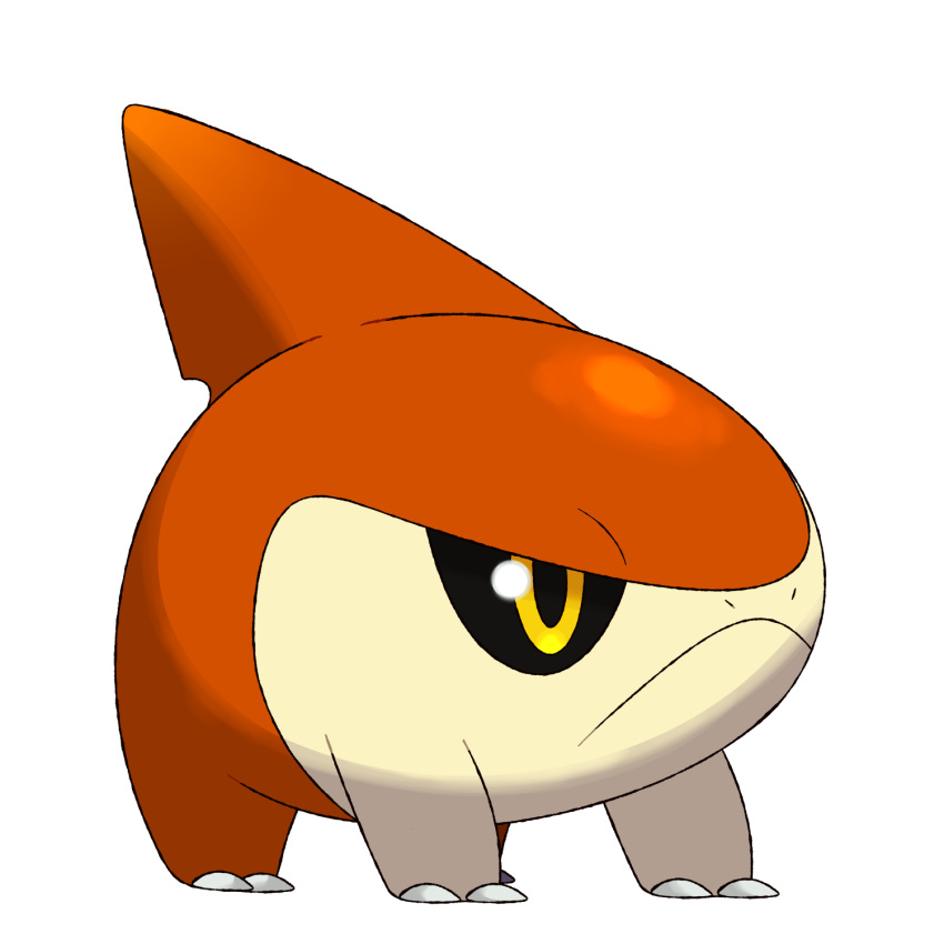 2020 achromatic alpha_channel ambiguous_gender beta_gible beta_pok&eacute;mon_(species) beta_pok&eacute;mon_games black_sclera feral frown hi_res nintendo orange_body pok&eacute;mon pok&eacute;mon_(species) simple_background solo transparent_background video_games yellow_eyes