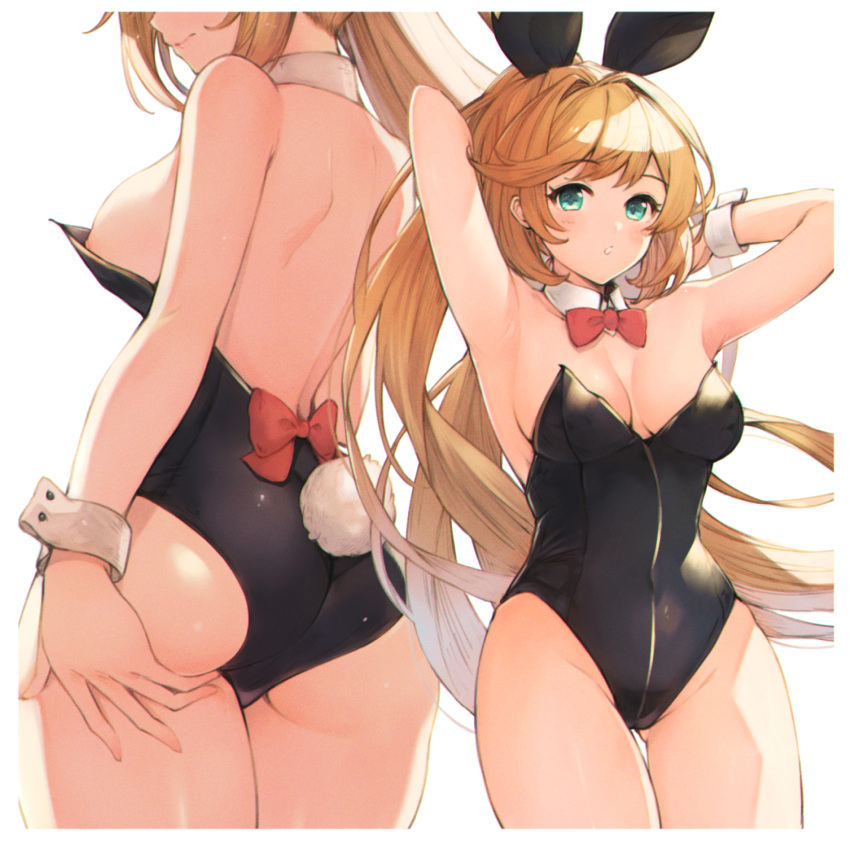 clarisse_(granblue_fantasy) granblue_fantasy koretsuki_azuma no_bra tail