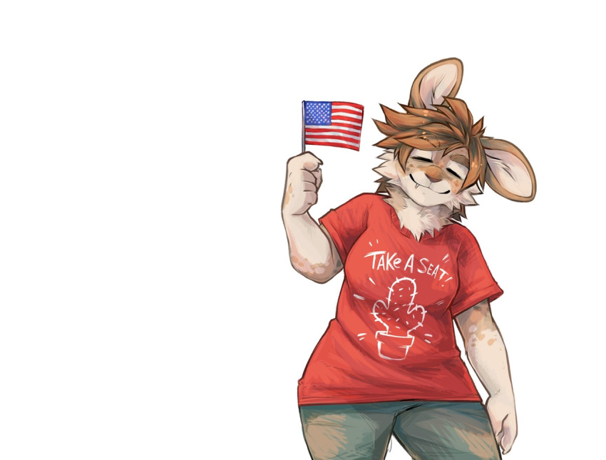 anthro bottomwear cactus clothing flag garnetto male pants solo stars_and_stripes united_states_of_america