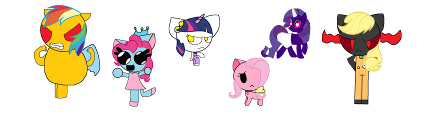 absurdres applejack highres pinkie_pie rarity thebattlemimmy twilight_sparkle