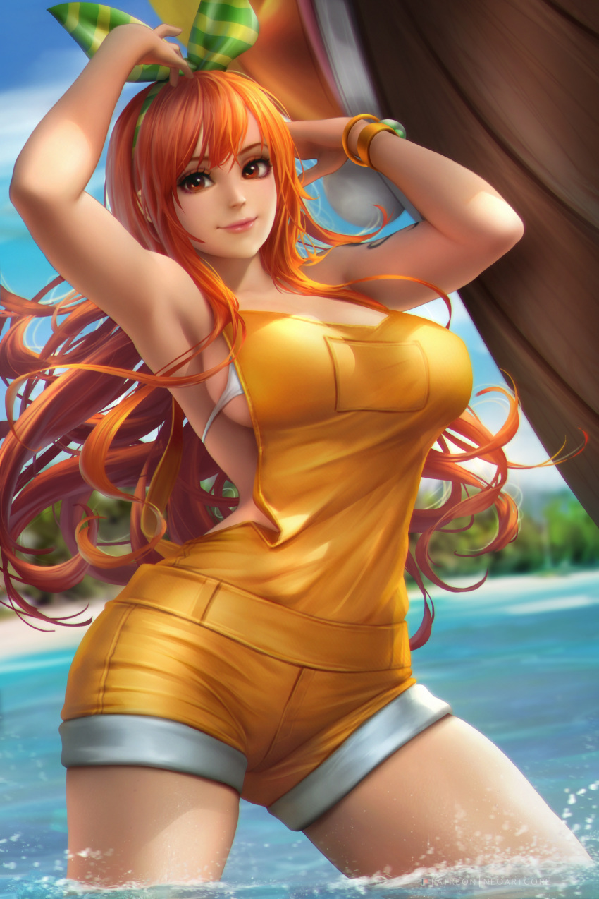 bikini_top nami nudtawut_thongmai one_piece swimsuits