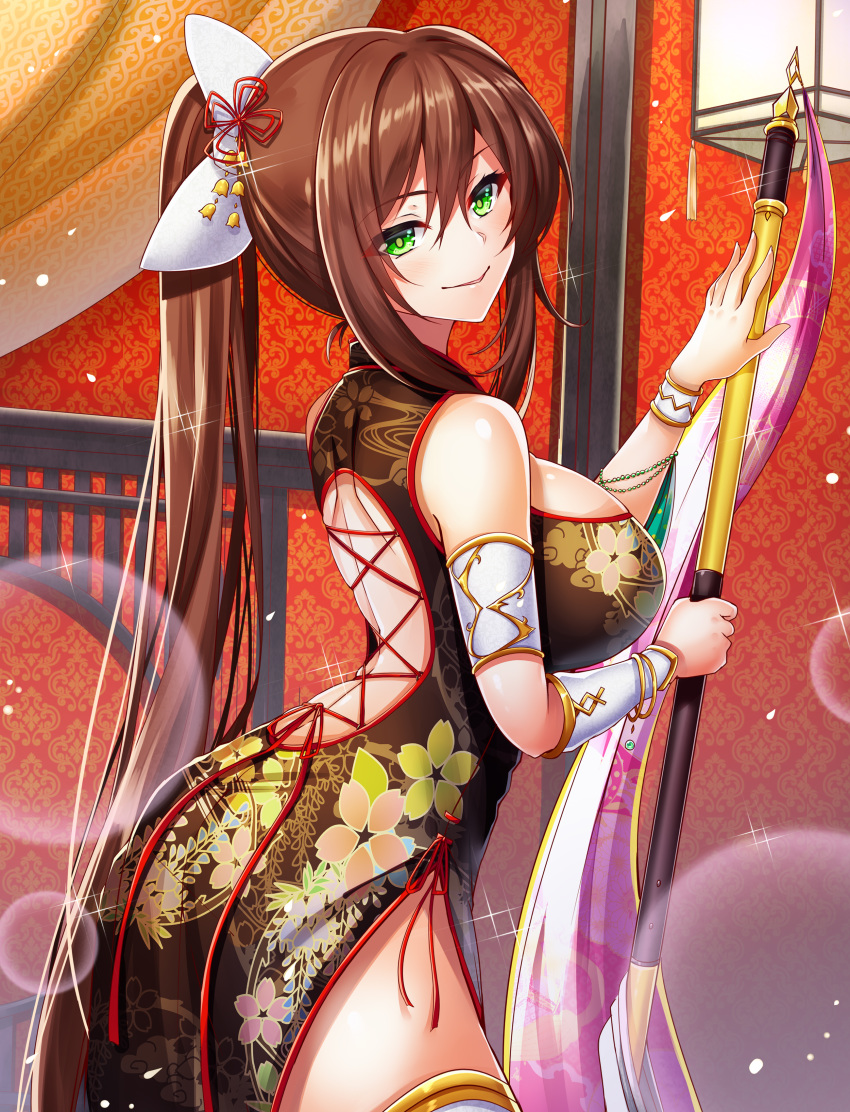 chinadress dynasty_warriors guan_yinping tagme thighhighs