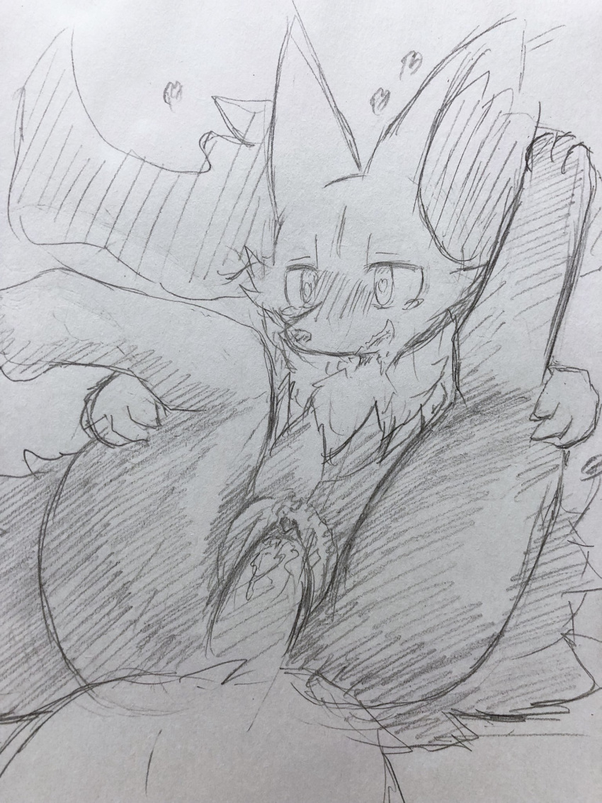 &lt;3 2018 3:4 big_ears black_and_white blush bodily_fluids braixen chest_tuft eiroru female first_person_view fluffy fluffy_tail front_view fur genitals hi_res hip_tuft inner_ear_fluff japanese_text legs_up long_tail looking_away looking_pleasured male male/female monochrome nintendo open_mouth open_smile penetration penis pok&eacute;mon pok&eacute;mon_(species) portrait pussy raised_arm red_eyes red_text semi-anthro sex shoulder_tuft simple_background sketch smile speed_lines text tuft vaginal vaginal_penetration video_games white_body white_fur wide_hips