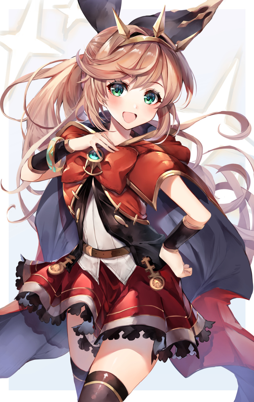 40_(0f0urw) clarisse_(granblue_fantasy) granblue_fantasy tagme thighhighs