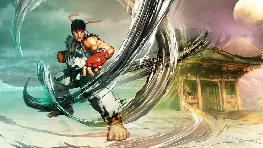 capcom male ryuu street_fighter street_fighter_v