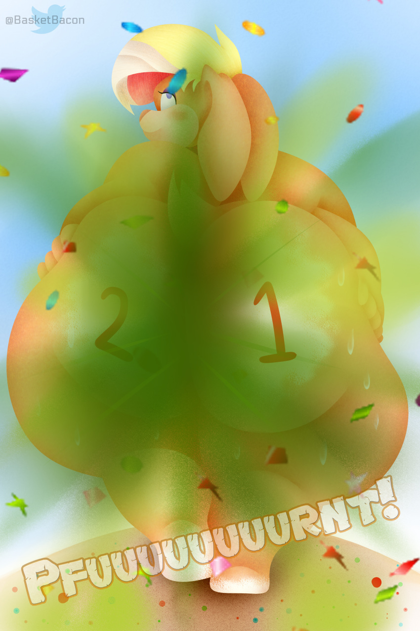 2020 2:3 absurd_res animal_humanoid anthro baconbasket big_butt birthday butt confetti digital_drawing_(artwork) digital_media_(artwork) digital_painting_(artwork) fart fart_cloud fart_fetish female hair hi_res huge_butt humanoid hyper hyper_fart lagomorph lagomorph_humanoid leporid_humanoid looking_at_viewer looney_tunes mammal mammal_humanoid mature_female musk nude patricia_bunny presenting presenting_hindquarters rabbit_humanoid signature simple_background smaller_version_at_source smile solo the_looney_tunes_show thick_thighs warner_brothers watermark