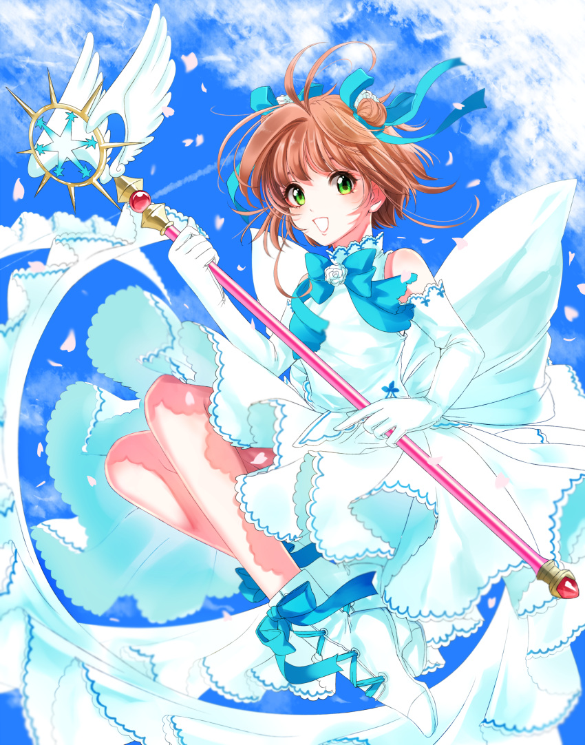 card_captor_sakura dress kinomoto_sakura kisumi_rei wings