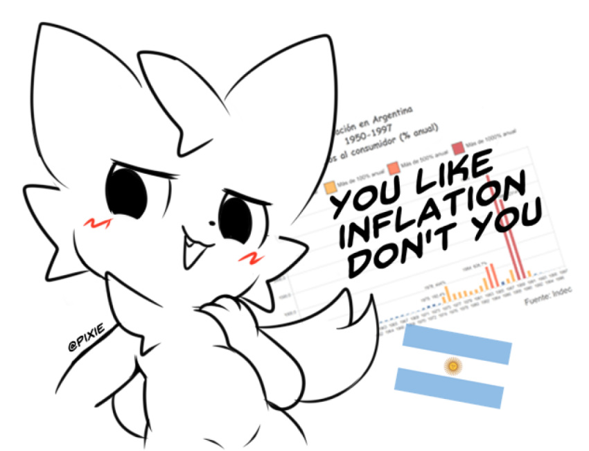 andromorph anthro argentina belly boy_kisser_(meme) graph humor inflation intersex jaspixie meme number silly_cat_(mauzymice) simple_background smug smug_face solo teasing text