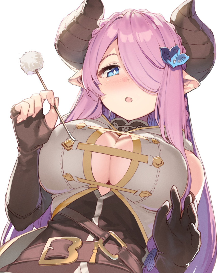 granblue_fantasy horns kanzarin_(hoochikiss) narumeia_(granblue_fantasy) pointy_ears tagme