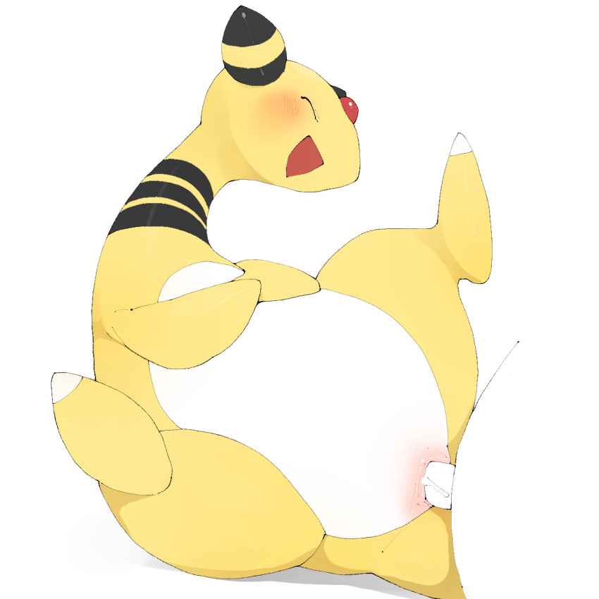 ampharos bestiality blush bodily_fluids cum cum_in_pussy cum_inside duo ejaculation female female_on_human female_penetrated feral feral_penetrated genital_fluids genitals hi_res human human_on_feral human_penetrating human_penetrating_feral interspecies lying male male/female male_on_feral male_penetrating male_penetrating_female mammal nintendo on_back open_mouth penetration penis pok&eacute;mon pok&eacute;mon_(species) pok&eacute;philia pussy sex smile spread_legs spreading vaginal vaginal_penetration video_games youjomodoki