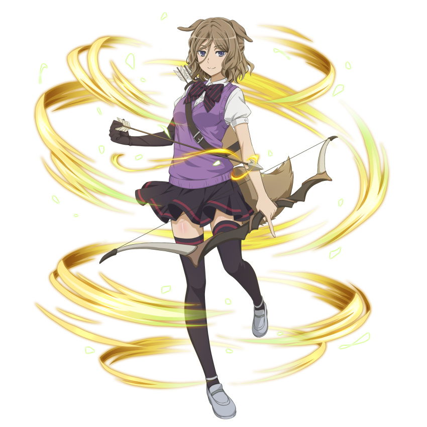 cosplay dungeon_ni_deai_wo_motomeru_no_wa_machigatteiru_darou_ka seifuku strike_the_blood sweater tagme thighhighs transparent_png weapon