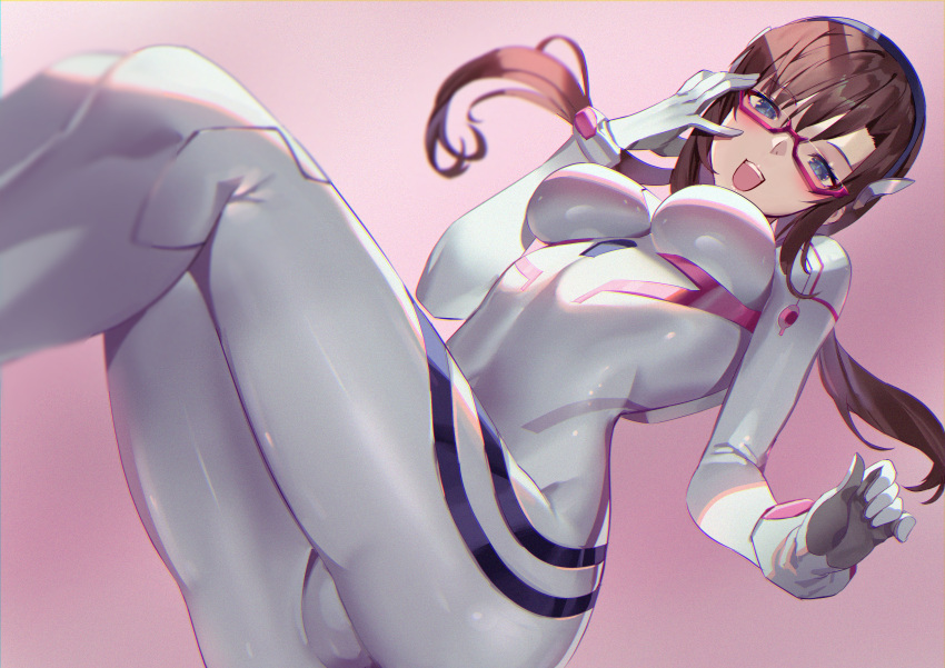 bodysuit makinami_mari_illustrious megane neon_genesis_evangelion yoshimoto