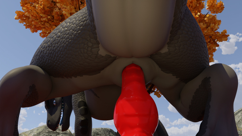 16:9 3d_(artwork) accers allosaurid allosaurus animal_genitalia bad_dragon blender_(software) butt claws digital_media_(artwork) dildo dinosaur female female_penetrated feral genitals hi_res looking_at_viewer masturbation no_sound nude penetration pussy raised_tail reptile scalie sex sex_toy solo theropod vaginal vaginal_masturbation vaginal_penetration widescreen ziina