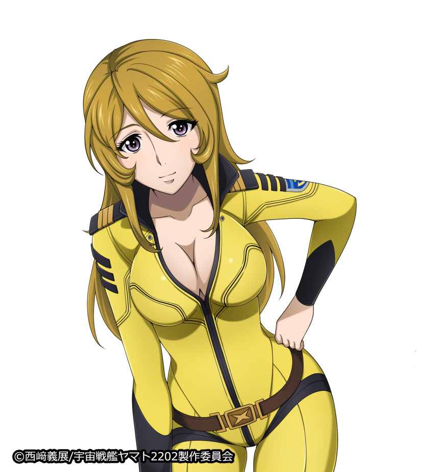 bodysuit cleavage mori_yuki no_bra open_shirt tagme uchuu_senkan_yamato uchuu_senkan_yamato_2199 uchuu_senkan_yamato_2202