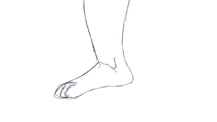 16:9 54321awesome animated anthro digital_media_(artwork) feet female hi_res krita paws short_playtime transformation unfinished widescreen