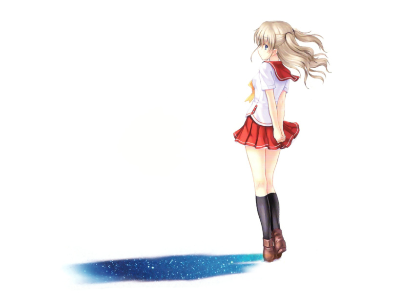 charlotte key na-ga seifuku skirt_lift tomori_nao