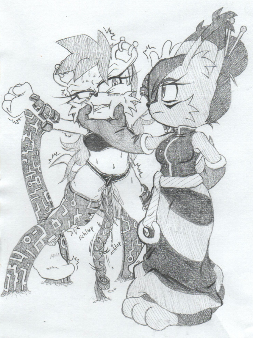 anthro archie_comics bodily_fluids dildo domination duo female female/female female_domination forced hate hb_lint herpestid hi_res hybrid iron_nicole mammal mina_mongoose mongoose nicole_the_lynx rape restrained sex_toy sonic_the_hedgehog_(archie) sonic_the_hedgehog_(comics) sonic_the_hedgehog_(series) sweat torture