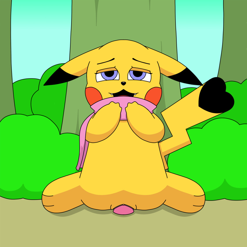 anonymouslizard dildo dildo_in_pussy dildo_penetration female feral forest forest_background hi_res lily nature nature_background nintendo penetration pikachu plant pok&eacute;mon pok&eacute;mon_(species) sex_toy sex_toy_in_pussy sex_toy_penetration solo tree vaginal vaginal_penetration video_games