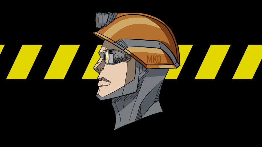 absurd_res armor bust_portrait engineer engineer_(factorio) eyewear factorio goggles hard_hat headgear headlamp helmet hi_res human light_body light_skin male mammal mohave107_(artist) portrait solo video_games wallpaper